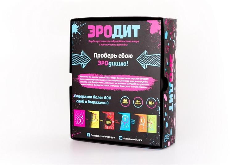 Настольная игра FunGameShop Эродит (18+) (FGS02)