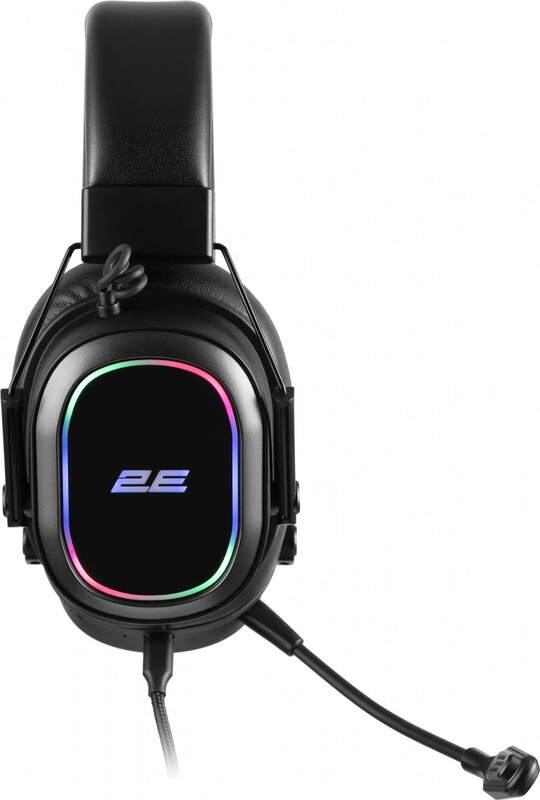 Гарнітура 2E Gaming HG320 V2 RGB 7.1 Black (2E-HG320V2BK-7.1)