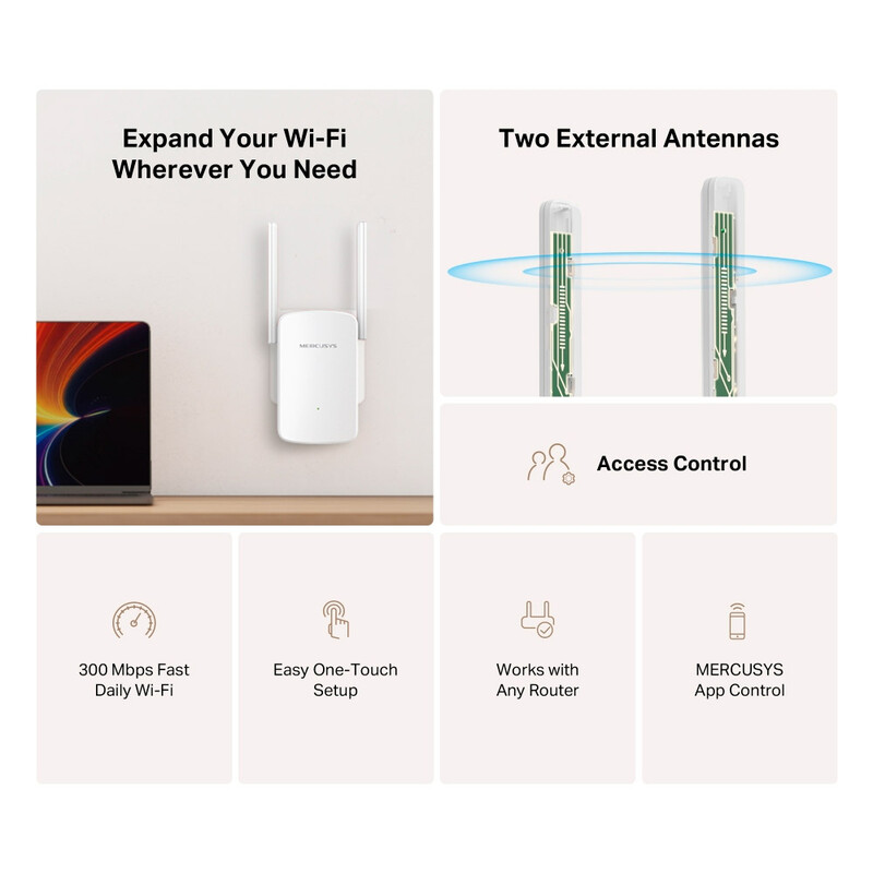 Точка доступу Mercusys ME12