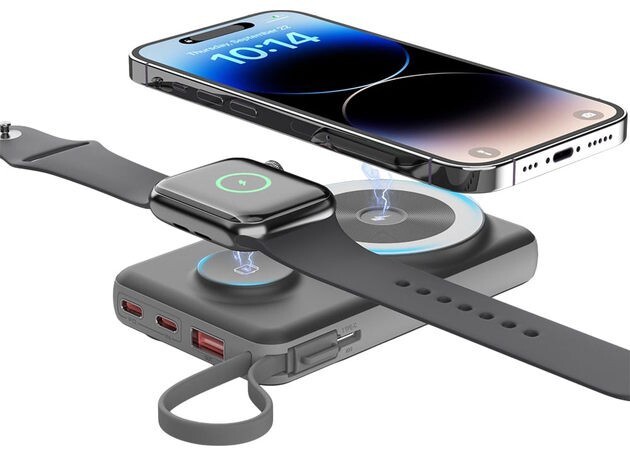 Универсальная мобильная батарея Choetech B695 10000mAh 20W Black (B695-BK)