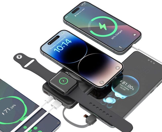 Универсальная мобильная батарея Choetech B695 10000mAh 20W Black (B695-BK)