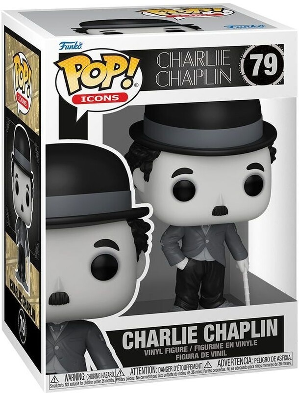 Колекційна фігурка Funko POP Icons: Charlie Chaplin (889698810159)