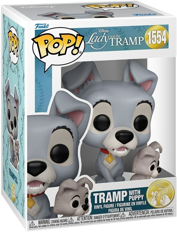 Колекційна фігурка Funko POP Disney: Lady and the Tramp - Tramp W/Puppy (889698835695)