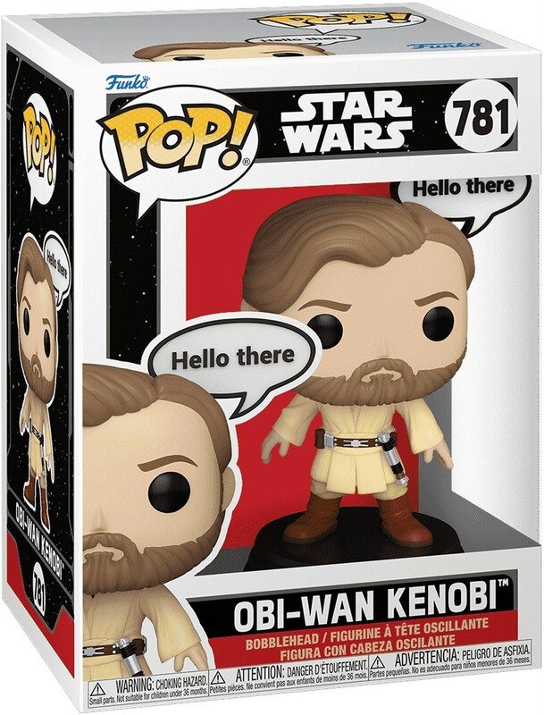 Колекційна фігурка Funko POP Star Wars: Sayings - Obi-Wan Kenobi Hello There (889698835954)
