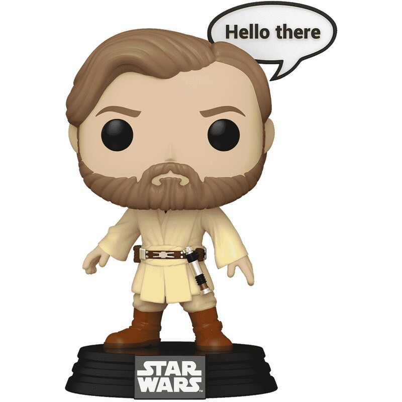 Колекційна фігурка Funko POP Star Wars: Sayings - Obi-Wan Kenobi Hello There (889698835954)
