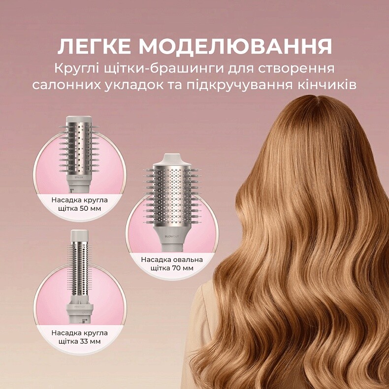 Стайлер Cecotec AirGlam 14in1 Flex Champagne (A01_EU01_114727)
