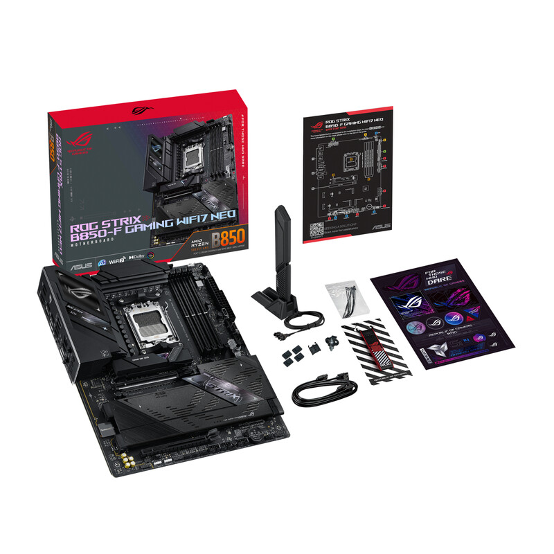 Материнська плата Asus ROG Strix B850-F Gaming WiFi7 Neo Socket AM5