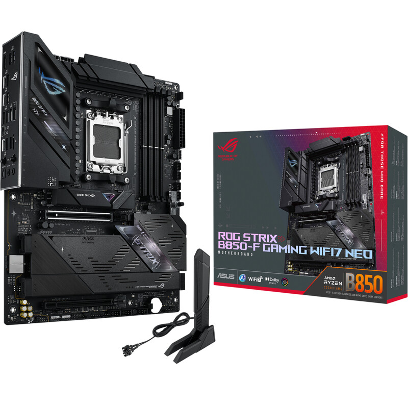 Материнська плата Asus ROG Strix B850-F Gaming WiFi7 Neo Socket AM5