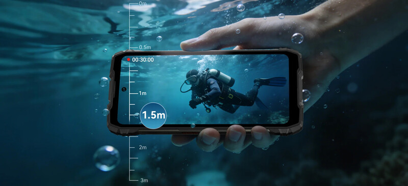 Смартфон Blackview Rock 3 8/256GB Black (6931548326052)