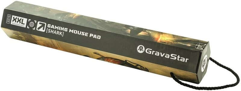 Игровая поверхность GravaStar SHARK XL Black (GSA8_MPD_SHARK)
