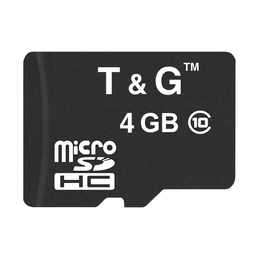 Карта памяти MicroSDHC    4GB Class 10 T&G (TG-4GBSDCL10-00)