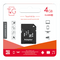 Фото - Карта пам`яті MicroSDHC 4GB Class 10 T&G + SD-adapter (TG-4GBSDCL10-01) | click.ua