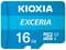 Фото - Карта памяти MicroSDHC   16GB UHS-I Class 10 Kioxia Exceria R100MB/s (LMEX1L016GG2) + SD-адаптер | click.ua