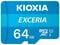 Фото - Карта пам`ятi MicroSDXC 64GB UHS-I Class 10 Kioxia Exceria R100MB/s (LMEX1L064GG2) + SD-адаптер | click.ua