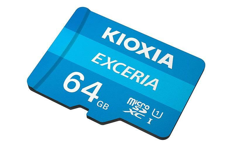 Карта памяти MicroSDXC   64GB UHS-I Class 10 Kioxia Exceria R100MB/s (LMEX1L064GG2) + SD-адаптер