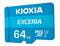 Фото - Карта памяти MicroSDXC   64GB UHS-I Class 10 Kioxia Exceria R100MB/s (LMEX1L064GG2) + SD-адаптер | click.ua