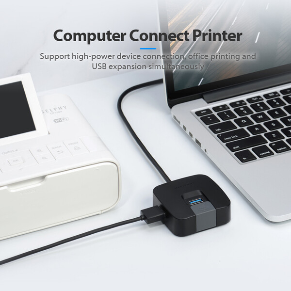 USB-хаб Vention CHBBD 4 ports