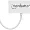 Фото - Концентратор USB Type-C Intracom Manhattan White (163552) 3хUSB3.0+1хUSB Type-C | click.ua