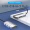 Фото - Док-станция Type-C Vention 6-в-1 (TNHHB) | click.ua