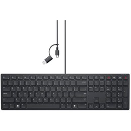 Клавіатура Dell Pro Wired Collaboration Keyboard KB525C UA Black (580-BBTG)