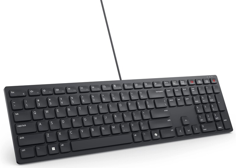 Клавиатура Dell Pro Wired Collaboration Keyboard KB525C UA Black (580-BBTG)