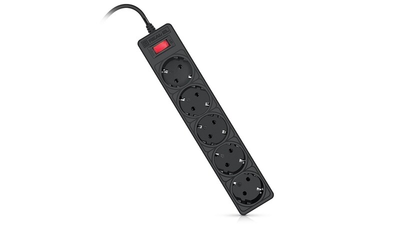 Фильтр питания REAL-EL RS-Protect 505 5 м Black (EL122300046)