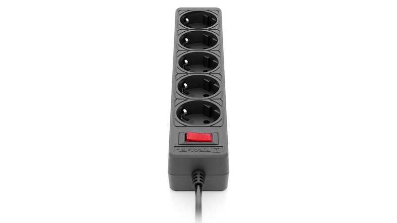 Фильтр питания REAL-EL RS-Protect 505 5 м Black (EL122300046)