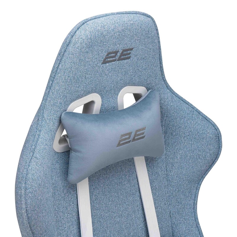 Кресло для геймеров 2E Gaming Bushido II WE Light Blue (2E-GC-BUS-WEBL)
