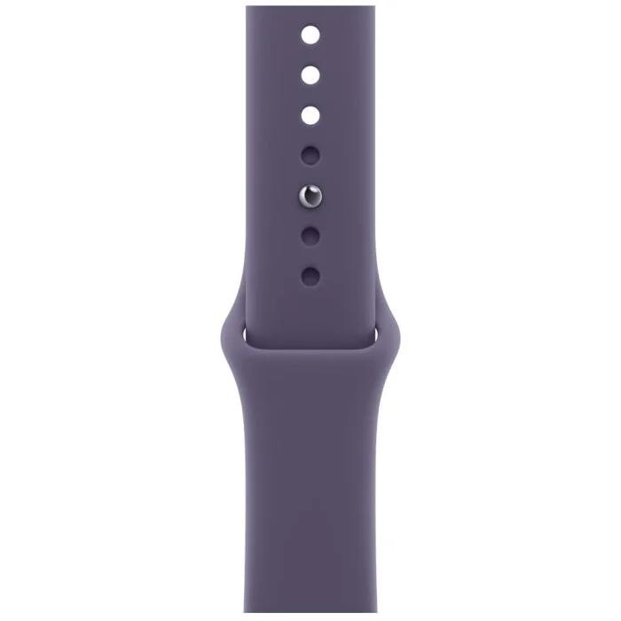 Смарт-годинник Apple Watch Series 11 GPS + Cellular 46mm Silver Aluminium Case with Purple Fog Sport Band - S/M (MFCP4RK/A)