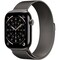 Фото - Смарт-годинник Apple Watch Series 11 GPS + Cellular 46mm Slate Titanium Case with Slate Milanese Loop - M/L (MFD44RK/A) | click.ua
