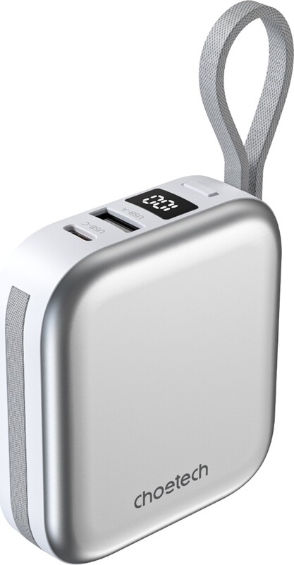 Универсальная мобильная батарея Choetech B697C Magnetic 10000mAh 22.5W White (B697C-WHSL)