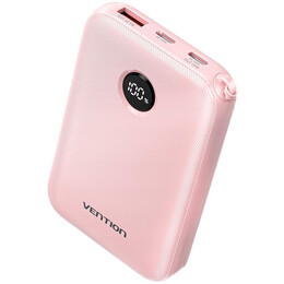 Универсальная мобильная батарея Vention 10000mAh 22.5W Pink (FKAP0-C)