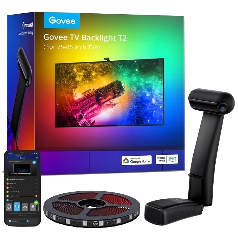 Набор адаптивной подсветки Govee H605C TV Backlight T2 для ТВ и мониторов до 85" (H605C312)