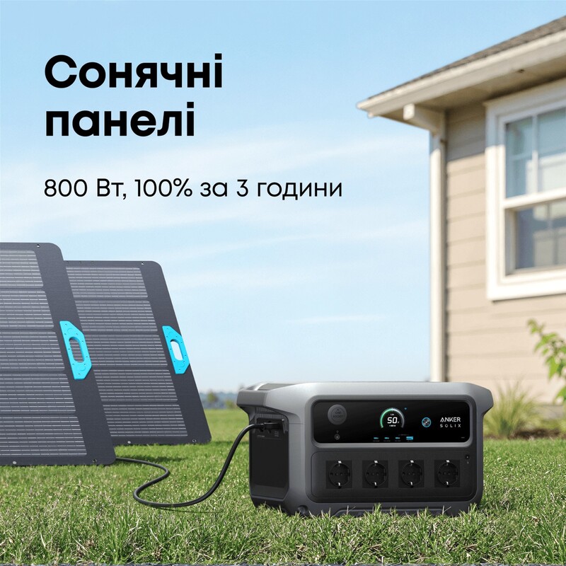 Зарядна станція Anker Solix C2000 Gen2 2048Wh (A17833A1)