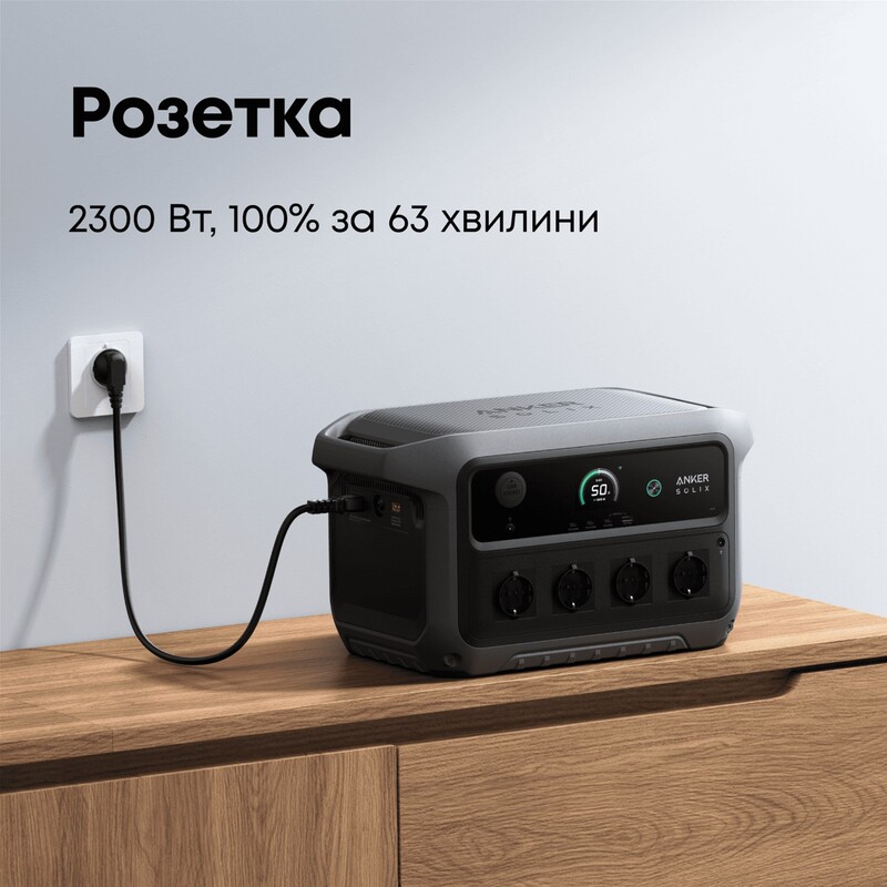 Зарядна станція Anker Solix C2000 Gen2 2048Wh (A17833A1)
