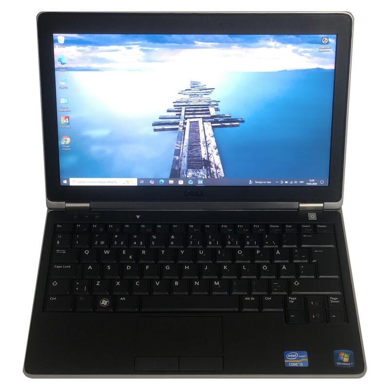 Ноутбук Dell Latitude E6220 / 12.5" (1366x768) / i5-2520M / 8GB / 250GB HDD / Win10Pro - Б/у