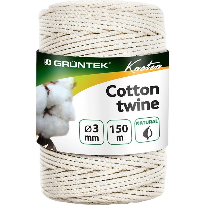 Шпагат бавовняний Gruntek 3 мм х 150 м (295404100)