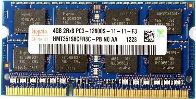 Модуль памяти SO-DIMM 4GB/1600 DDR3 Hynix (HMT351S6CFR8C-PB) Refurbished
