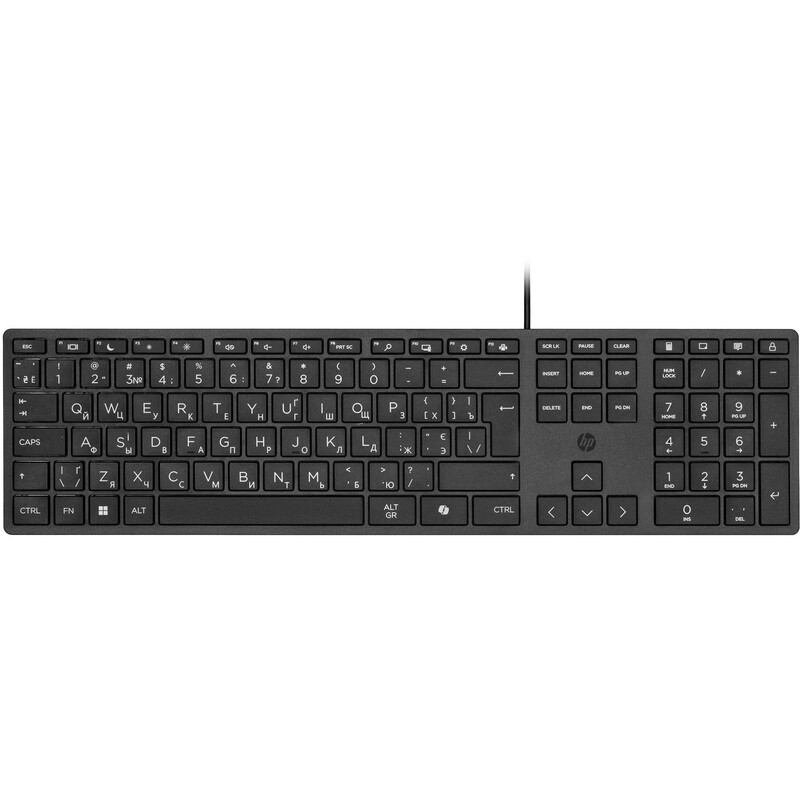 Клавiатура НР 320K Black (9SR37UT)
