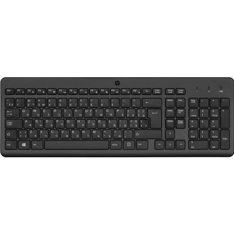 Клавiатура НР 220 Black (805T2AA)