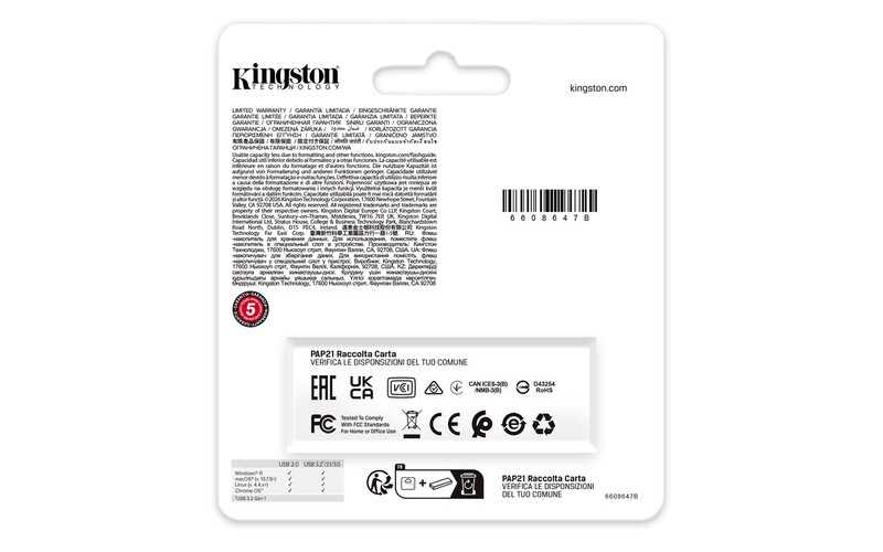 Флеш-накопитель USB3.2 128GB Kingston DataTraveler Exodia Black (DTXG2/128GB)