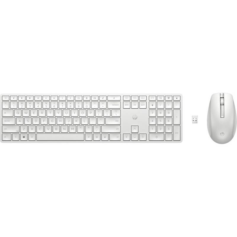 Комплект (клавіатура, миша) бездротовий HP 650 WL White (4R016AA)