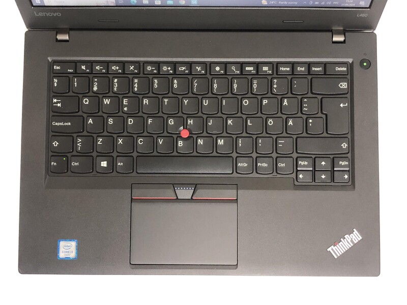 Ноутбук Lenovo ThinkPad L460 / 14" (1366х768) / i3-6100U / 4GB / 128GB SSD / Win10Pro - Б/у