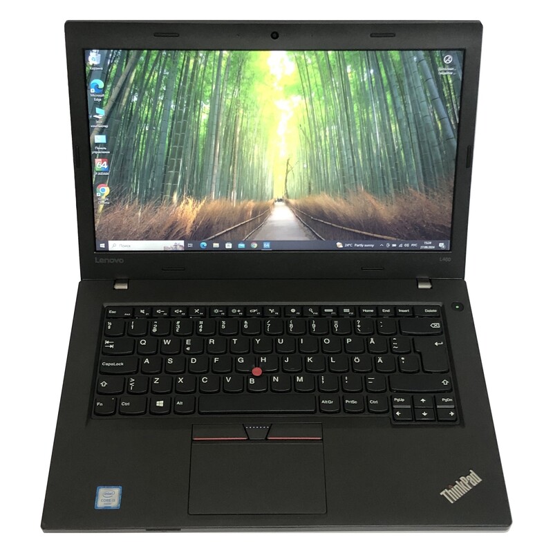 Ноутбук Lenovo ThinkPad L460 / 14" (1366х768) / i3-6100U / 4GB / 128GB SSD / Win10Pro - Б/у