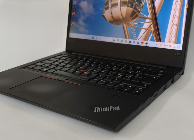 Ноутбук Lenovo ThinkPad E490 / 14" FullHD IPS / i5-8265U / 8GB / 256GB SSD / Win11Pro / сканер відбитка - Б/в