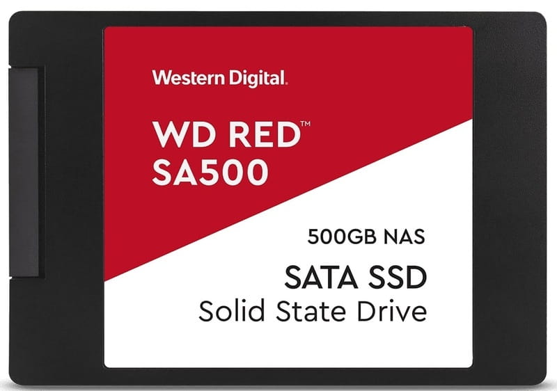 Накопитель SSD 500GB WD Red 2.5" SATAIII 3D TLC (WDS500G1R0A)