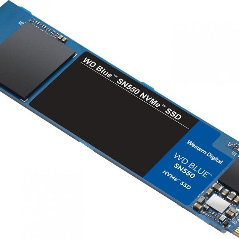 SSD  500GB WD Blue SN550 M.2 2280 PCIe 3.0 x4 3D TLC (WDS500G2B0C)