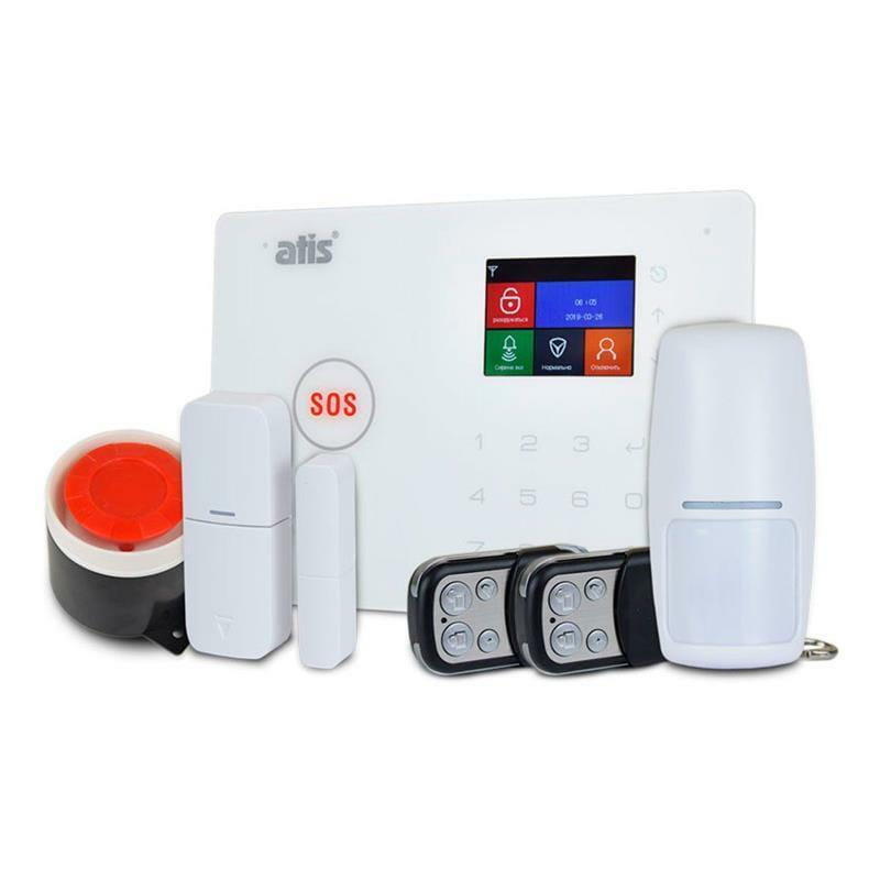 Комплект беспроводной GSM и Wi-Fi сигнализации ATIS Kit GSM+WiFi 130T с поддержкой приложения Tuya Smart