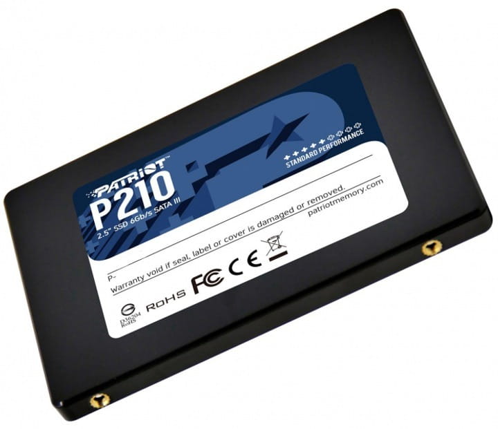 Накопитель SSD  256GB Patriot P210 2.5" SATAIII TLC (P210S256G25)