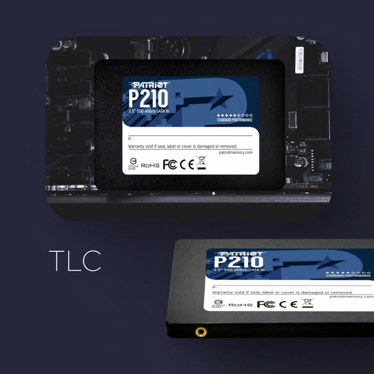 Накопитель SSD  256GB Patriot P210 2.5" SATAIII TLC (P210S256G25)